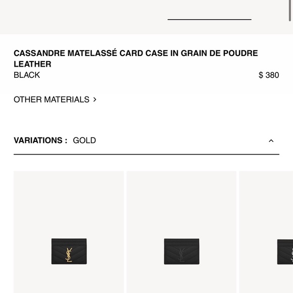 YSL Card Case - Picture 11 of 12